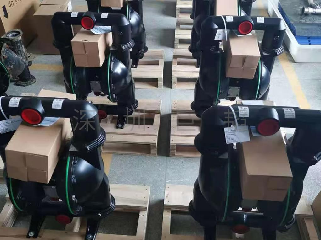 鑄鐵氣動隔膜泵不能泵出液體的原因(圖1) 鑄鐵氣動隔膜泵不能泵出液體的原因(圖1)